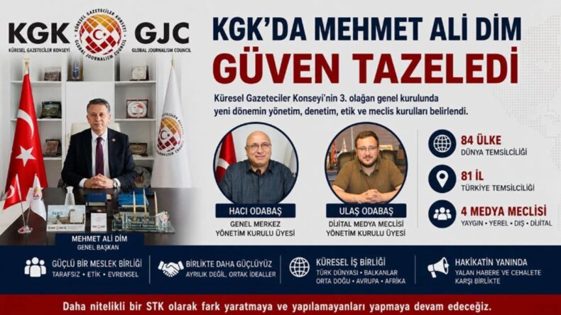 HACI VE ULAŞ ODABAŞ KGK YÖNETİMİNDE