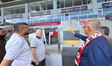 AHLATCI: “SÜPER LİG’E YAKIŞIR BİR STADYUM İÇİN ÇALIŞIYORUZ”