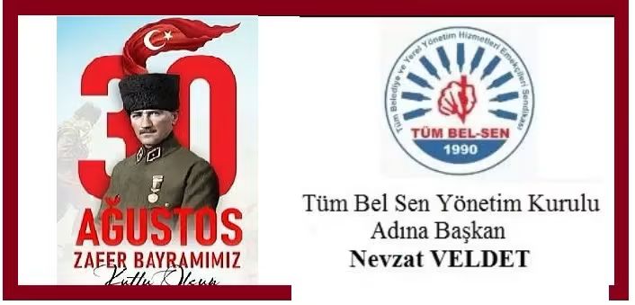 ’30 Ağustos Zafer Bayramı’mımız Kutlu Olsun ‘ Tümbelsen Çorum İl Yönetimi Adına NEVZAT VELDET